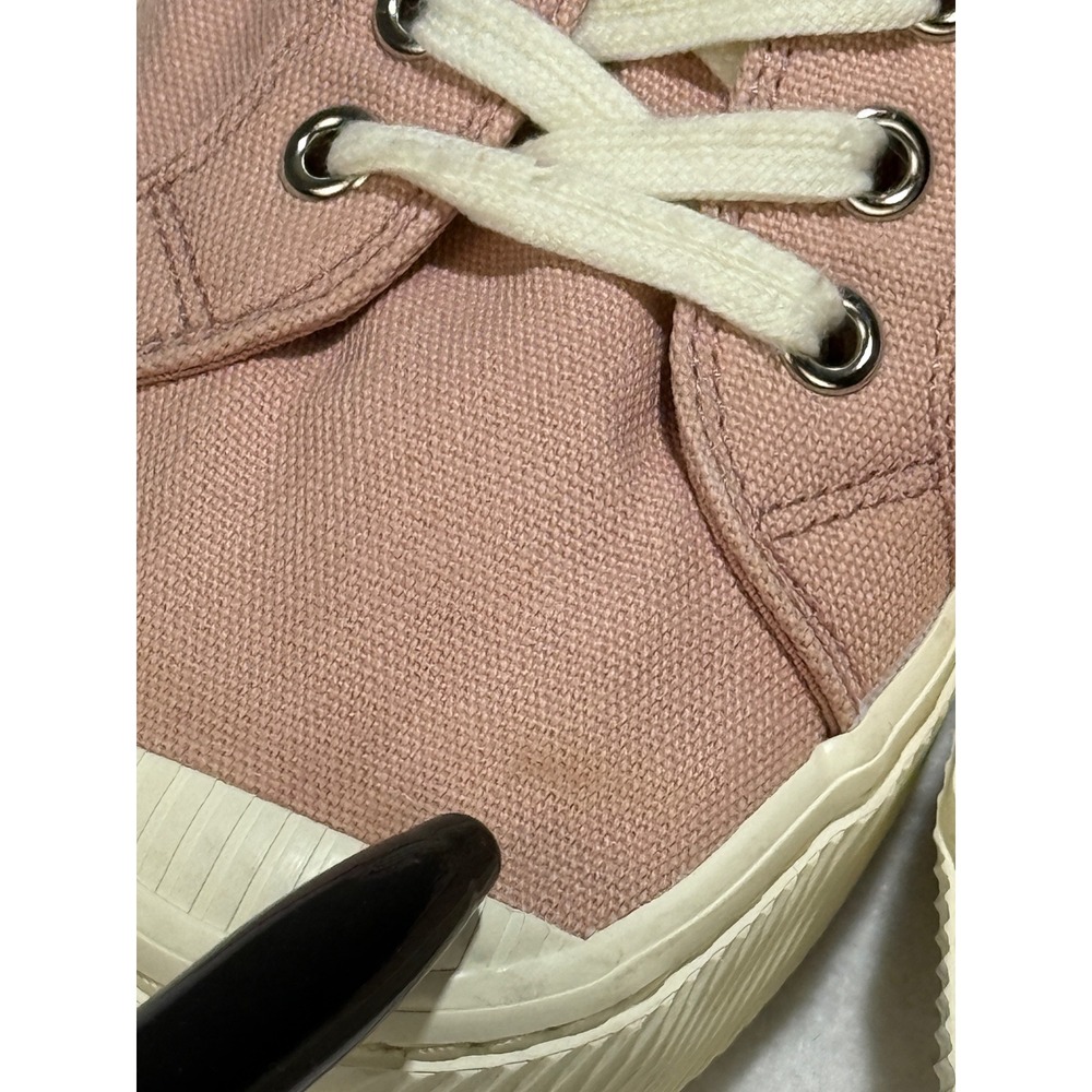 Cariuma‎ Pink Canvas Rose OCA Low Top Lace Up Cap Toe Vegan Sneakers Womens 9 - Picture 7 of 10